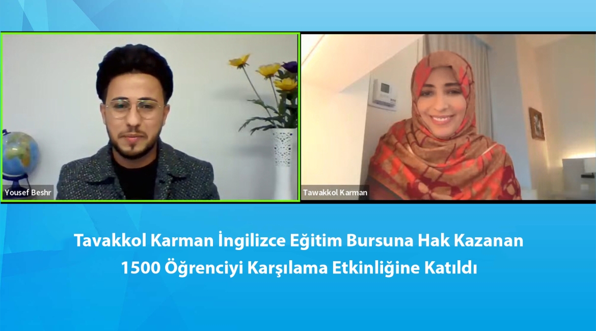 Sayın Tavakkol Karman İngilizce Eğitim Bursuna Hak Kazanan 1500 Öğrenciyi Karşılama Etkinliğine Katıldı