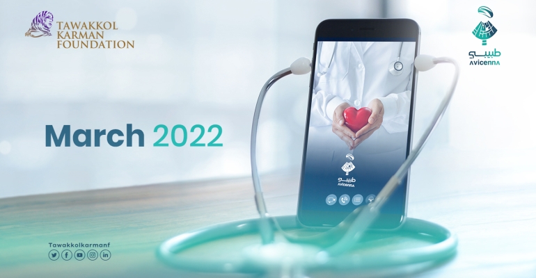 Tabibi APP has provided 783 Free medical consultations in March 2022