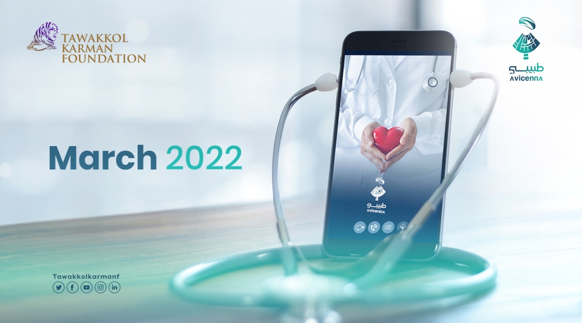 Tabibi APP has provided 783 Free medical consultations in March 2022