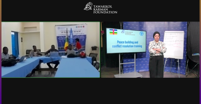 Tawakkol Karman Foundation and the Social Cohesion in Central African Republic