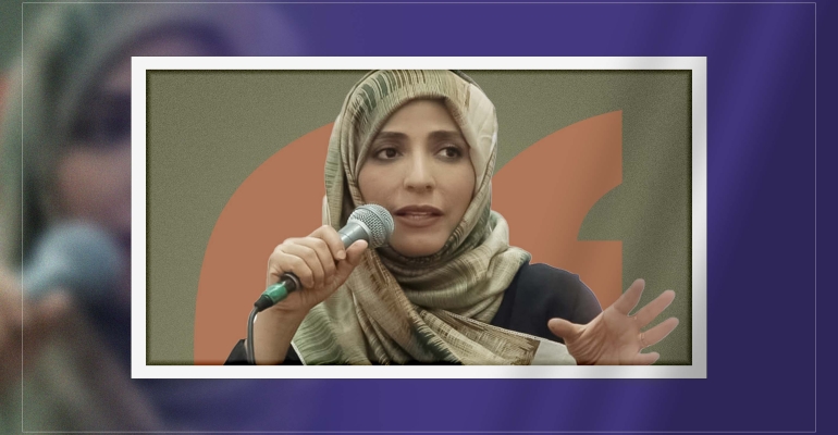 Tawakkol Karman lectures at Autonomous University of Queretaro