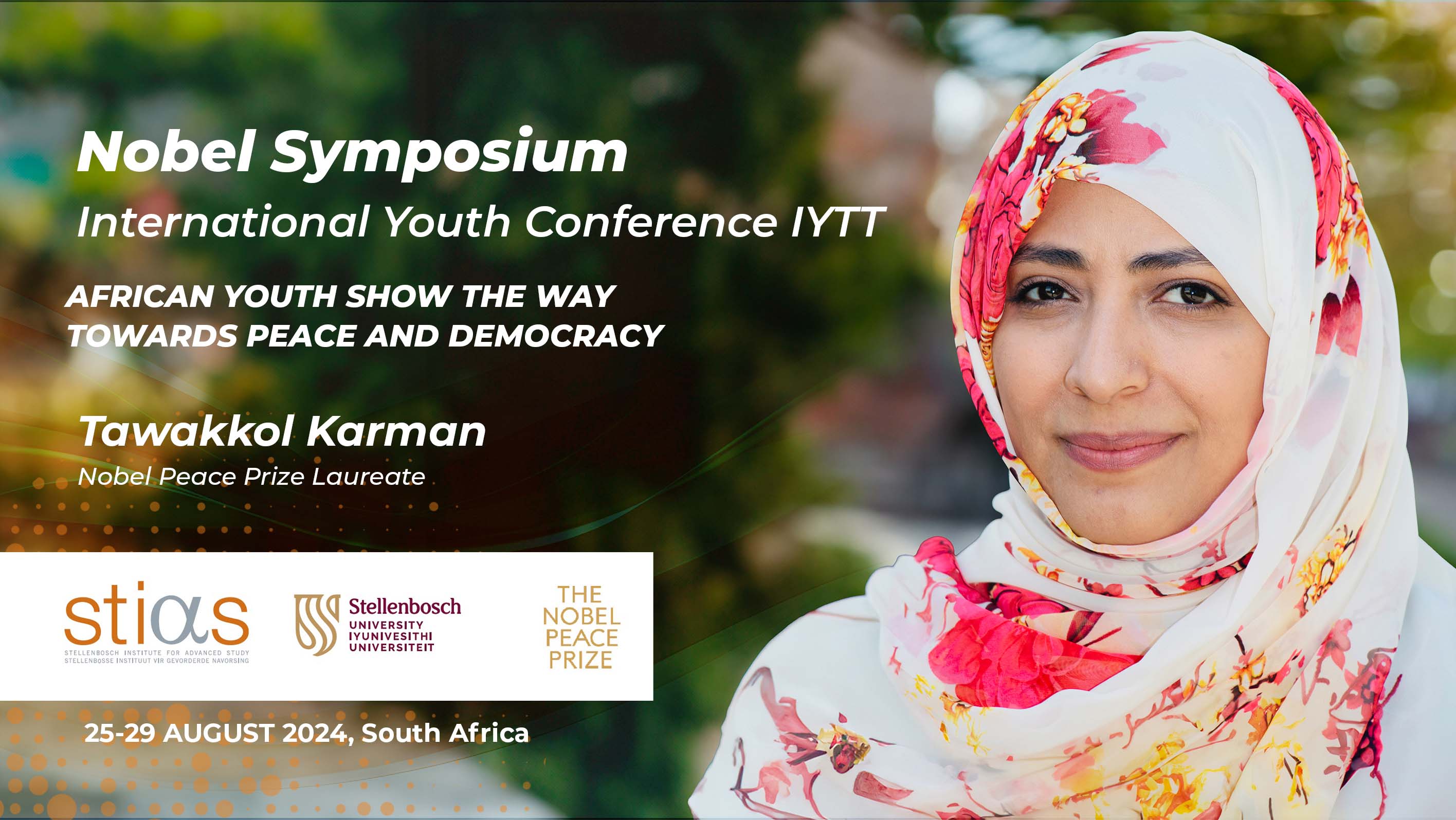 Nobel laureate to join IYTT Youth Conference in South Africa