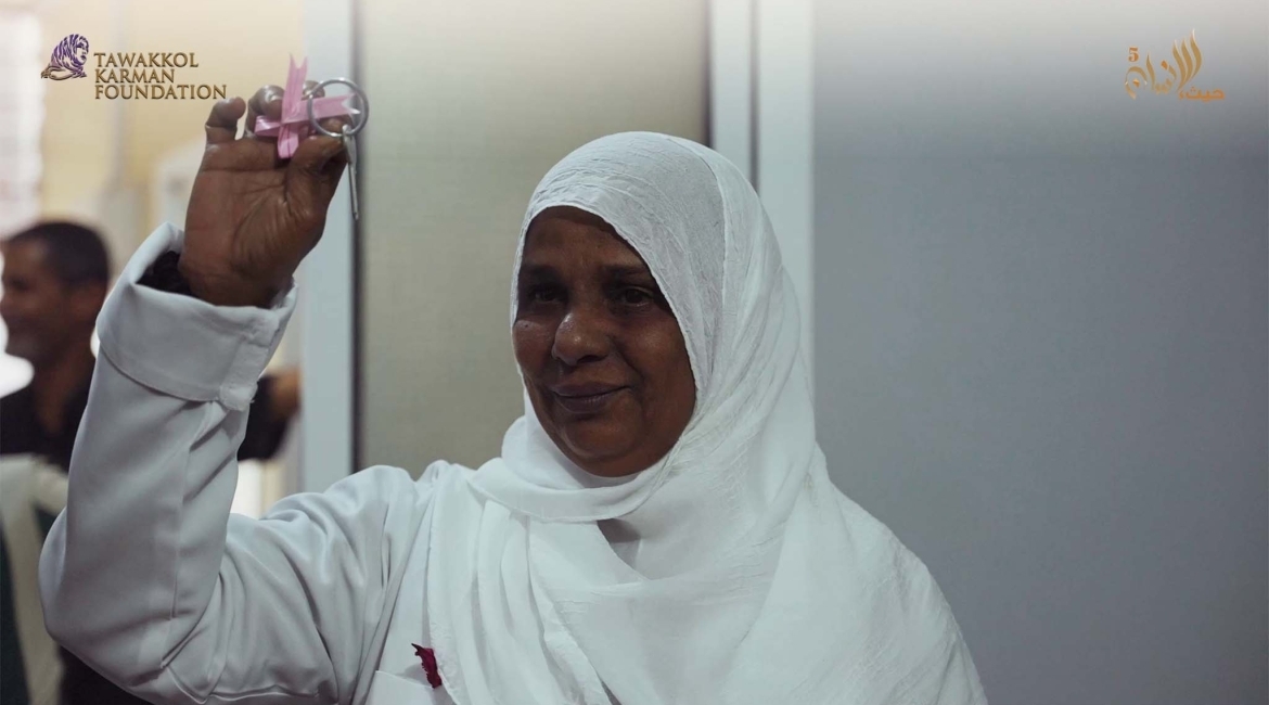 Tawakkol Karman Foundation rebuilds retired doctor’s flood-damaged home in Aden