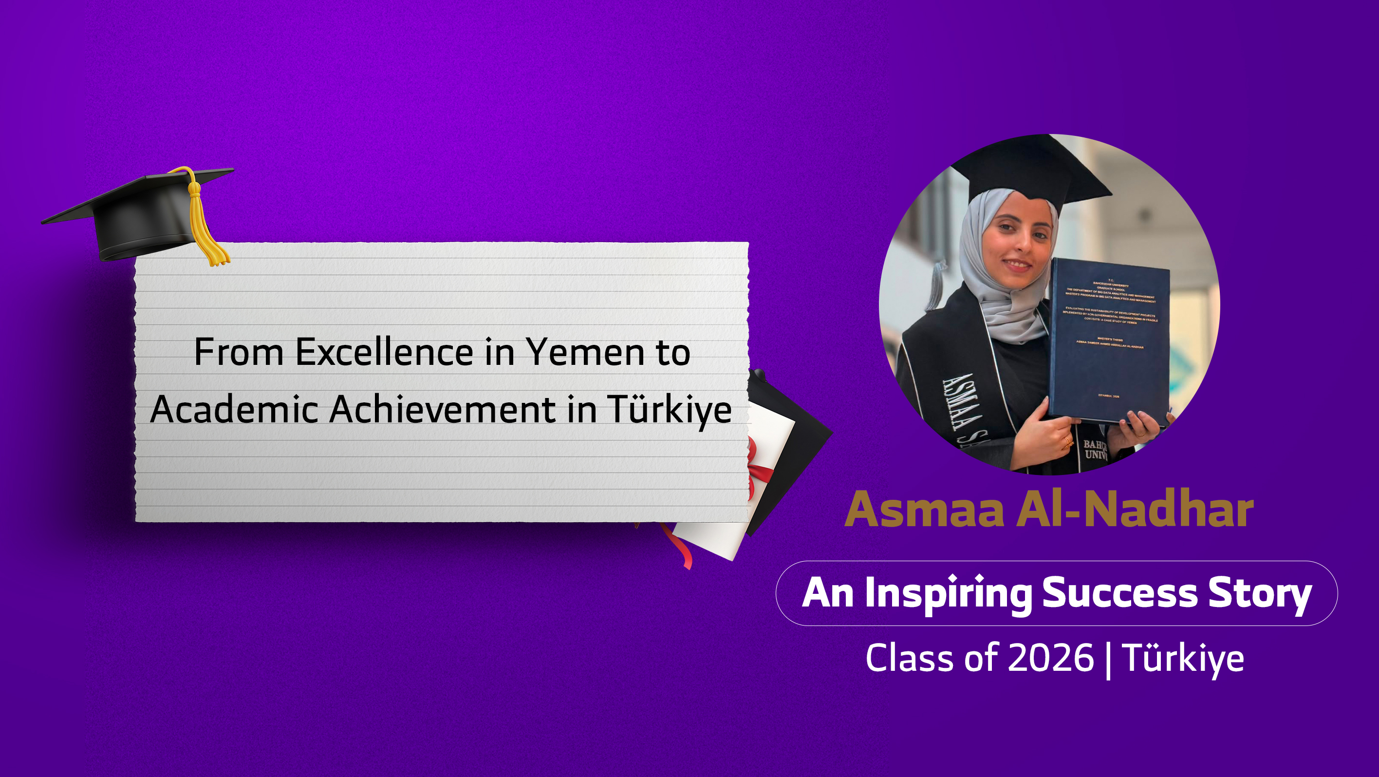 From Excellence in Yemen to Academic Achievement in Türkiye