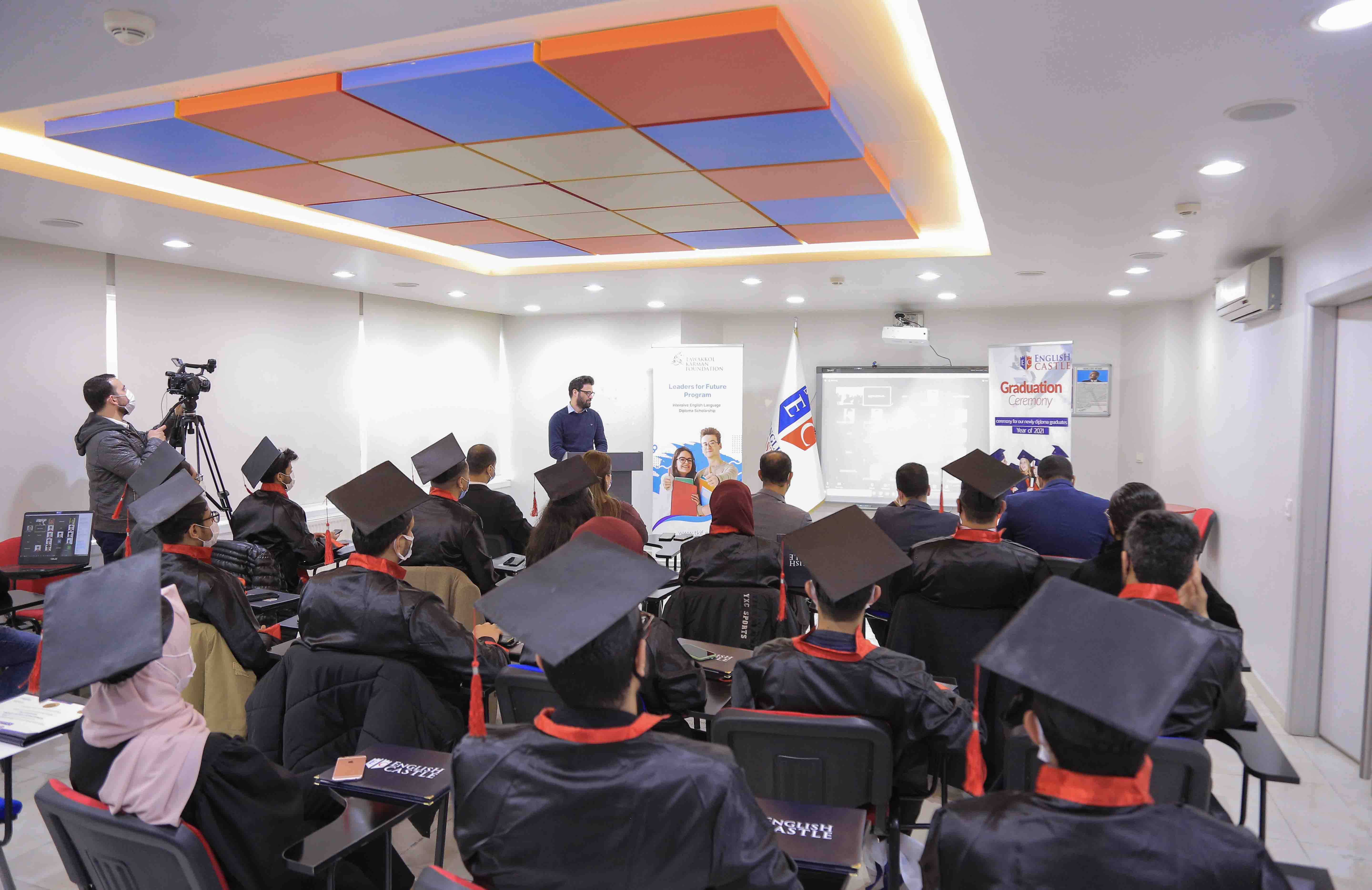 TKF celebrates the Graduation of 121 Students of the Intensive English Language Diploma 02