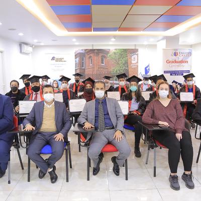 TKF celebrates the Graduation of 121 Students of the Intensive English Language Diploma
